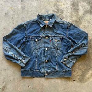 Levi's Type 1 Iconic Denim Trucker Jacket Size XL